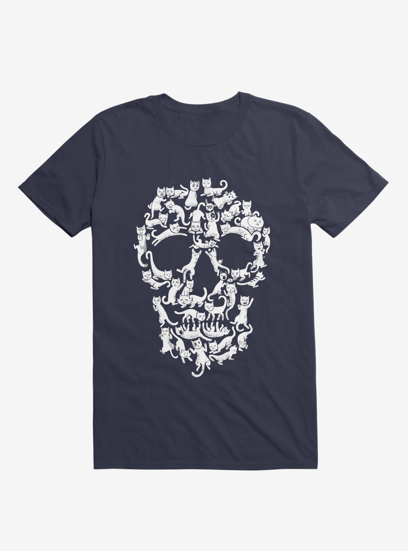 Catskull Black T-Shirt, , hi-res