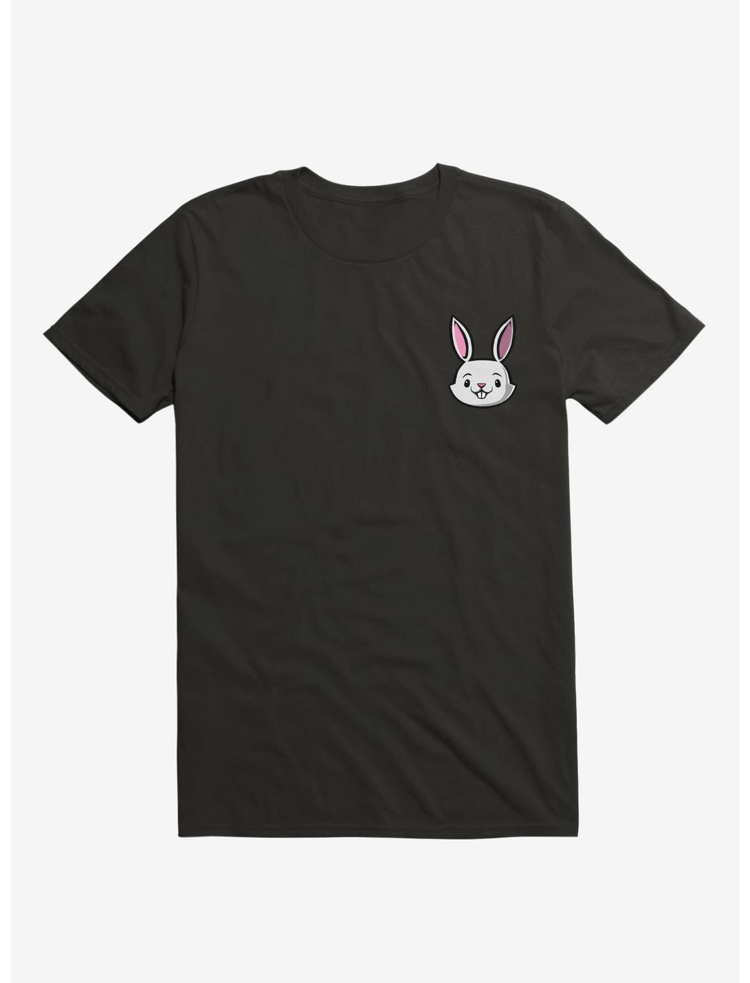 Cute Kids Bunny T-Shirt, BLACK, hi-res