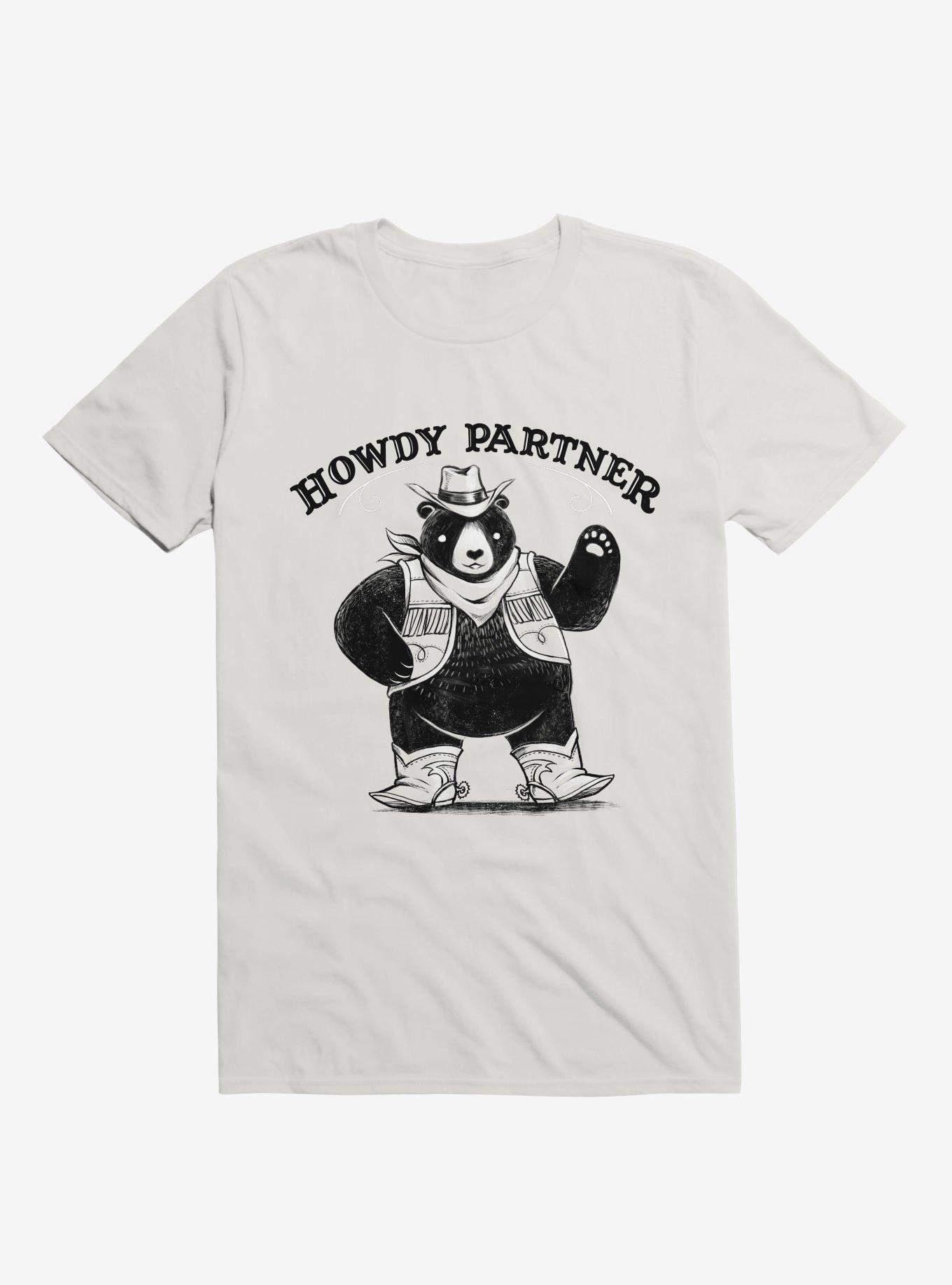 Howdy Partner T-Shirt, WHITE, hi-res