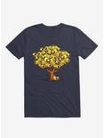 Pug Tree T-Shirt, NAVY, hi-res