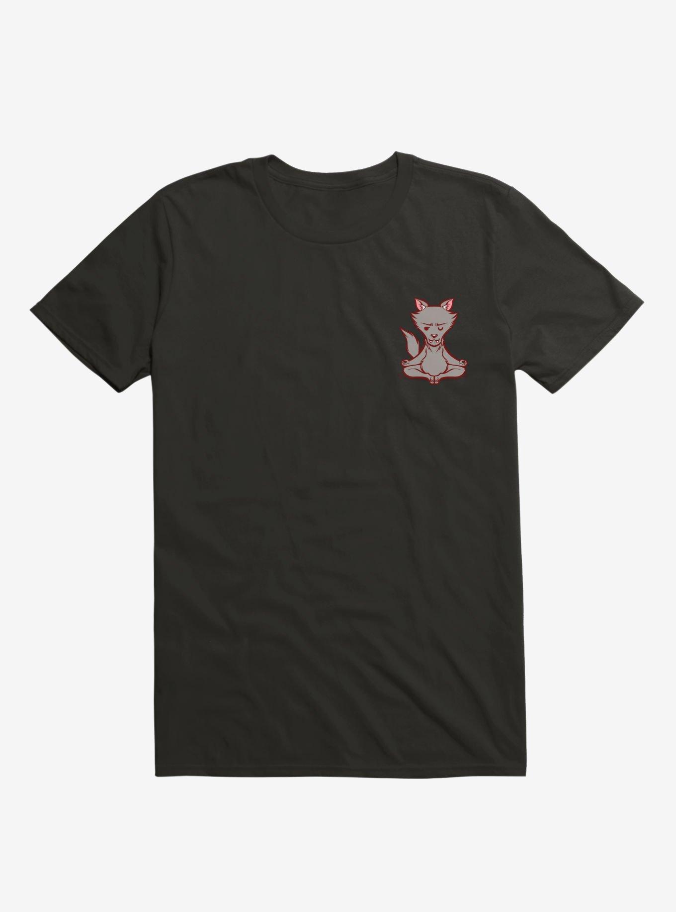 Wolf Animals Meditation Zen T-Shirt, , hi-res