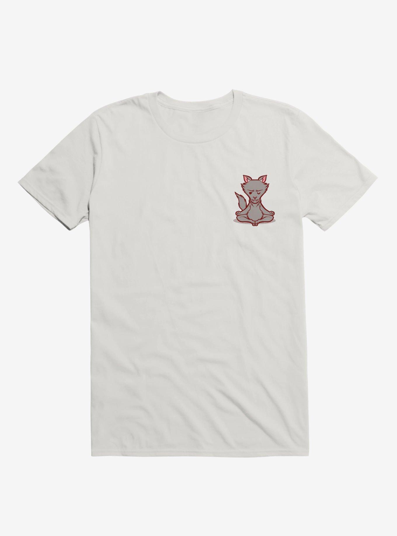 Wolf Animals Meditation Zen T-Shirt