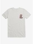 Wolf Animals Meditation Zen T-Shirt, WHITE, hi-res