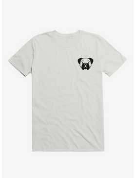 Dog Black and White Minimalist Pictogram T-Shirt, , hi-res