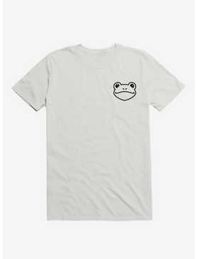 Frog Black and White Minimalist Pictogram T-Shirt, , hi-res