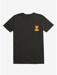 Lion Animals Meditation Zen T-Shirt, BLACK, hi-res