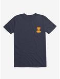 Lion Animals Meditation Zen T-Shirt, NAVY, hi-res