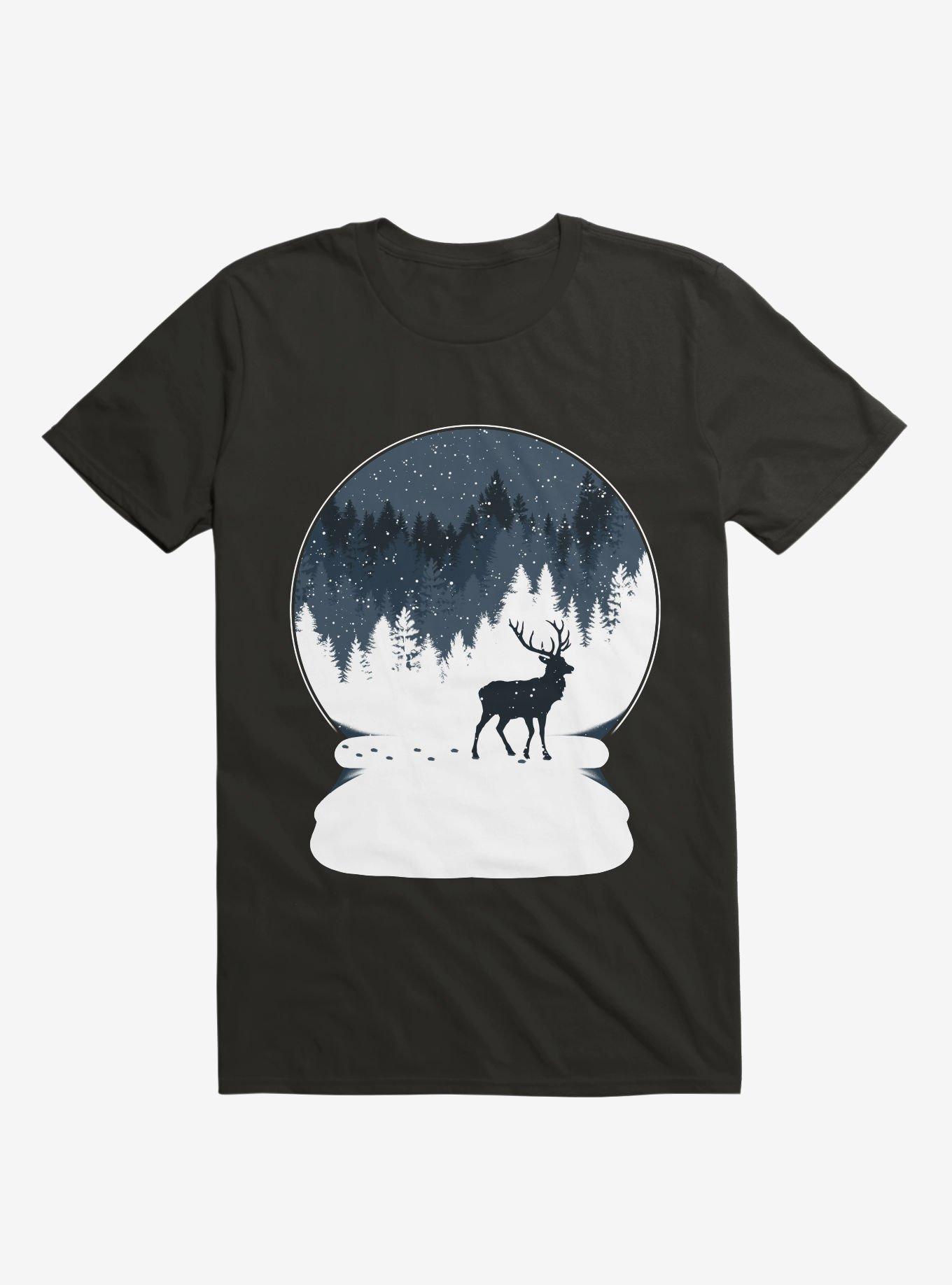 Snow Ball T-Shirt, BLACK, hi-res