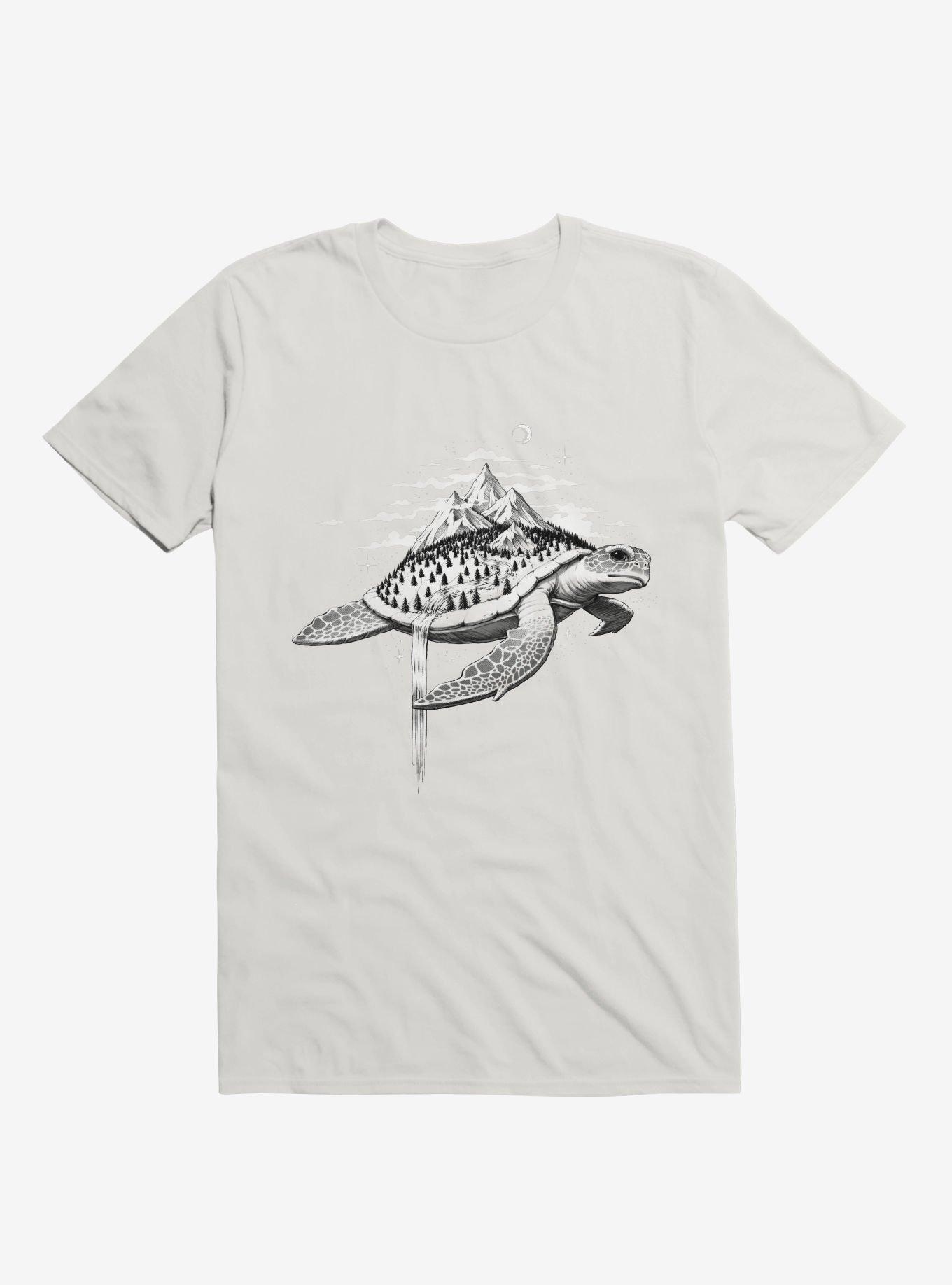 Adventure Turtle T-Shirt, WHITE, hi-res