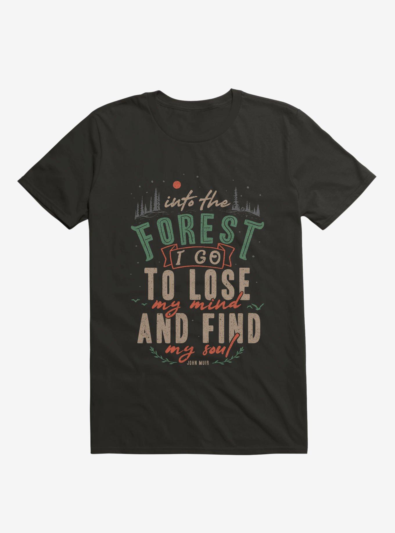 Into The Forest Find My Soul T-Shirt, BLACK, hi-res