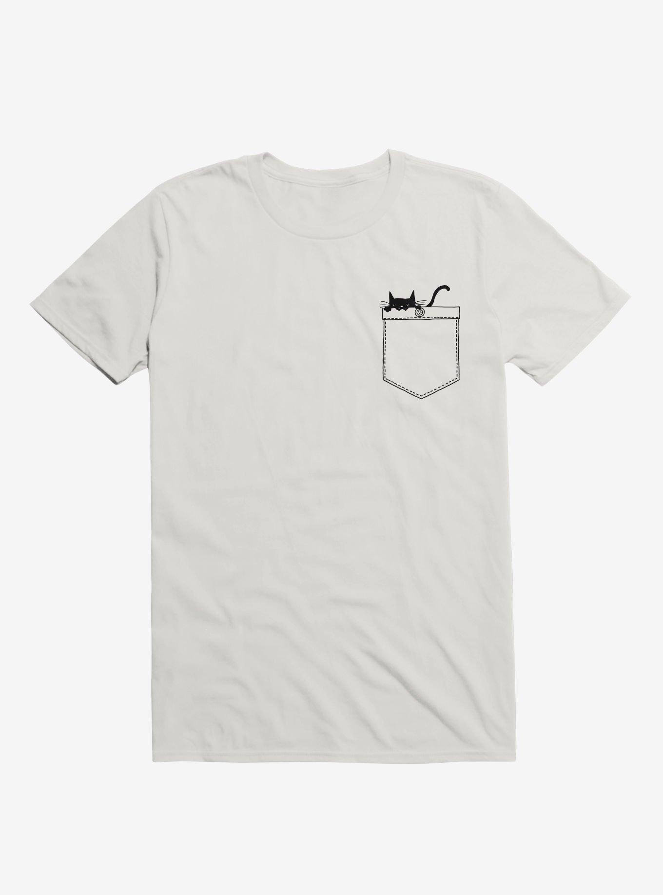 PoCat T-Shirt, WHITE, hi-res