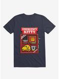Emergency Kitty T-Shirt, NAVY, hi-res