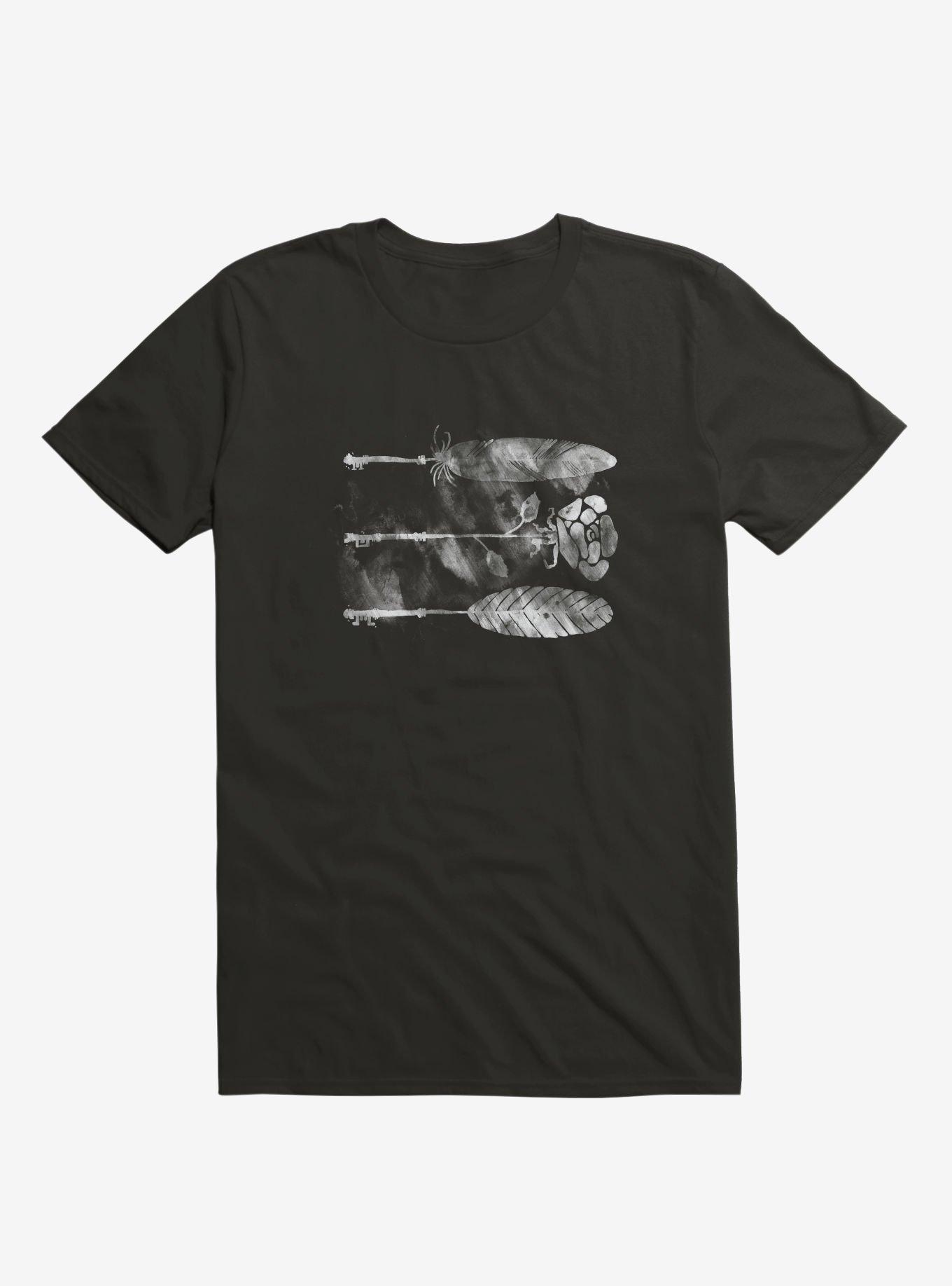 Keys To Nature T-Shirt, BLACK, hi-res