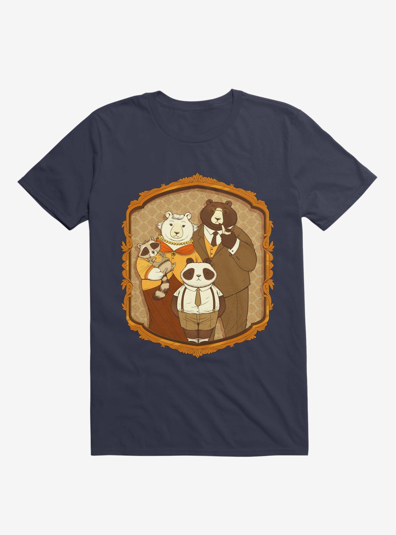 Family Portrait Mama Papa Bear T-Shirt, , hi-res