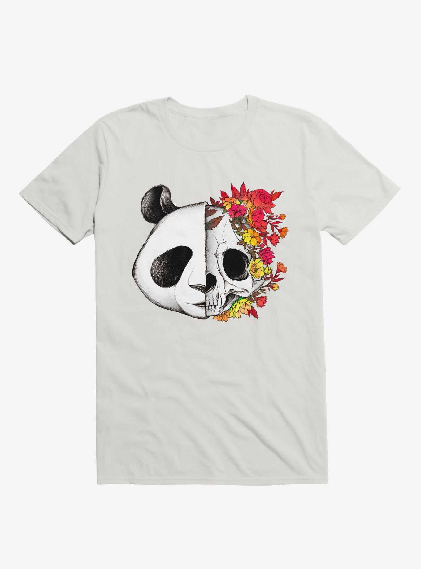 Panda Skull Rock T-Shirt, , hi-res
