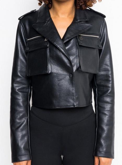 Azalea Wang No Shade Faux Leather Jacket | Hot Topic