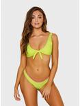 Dippin Daisys Muse Swim Top Neon Yellow, YELLOW, hi-res