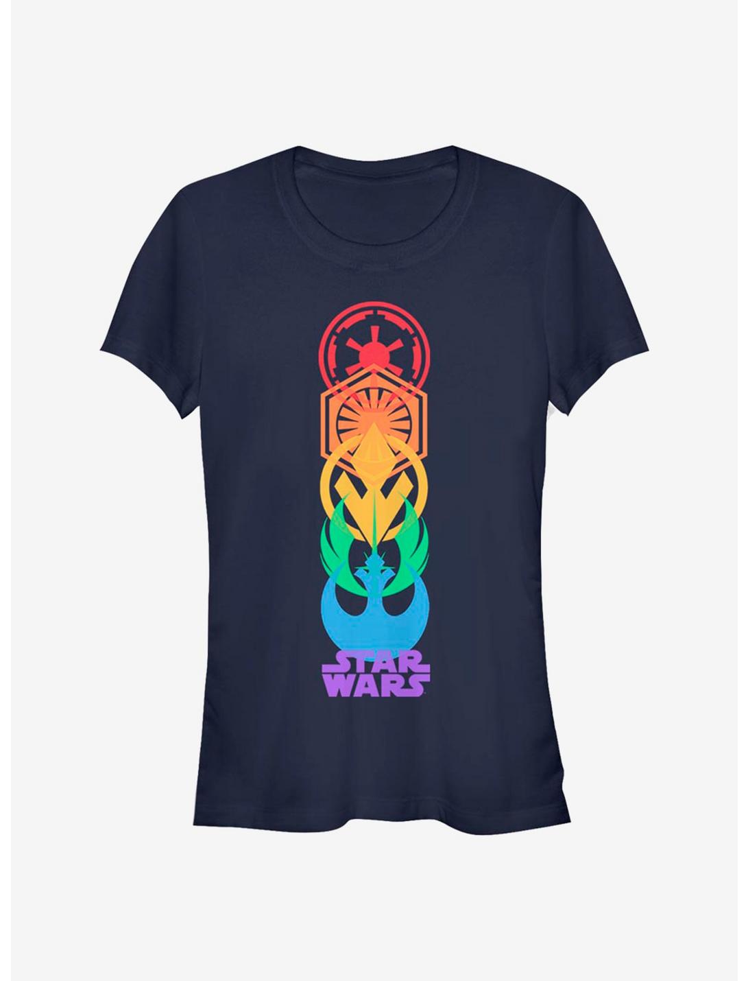 Star Wars Unity Wars Girls T-Shirt, NAVY, hi-res
