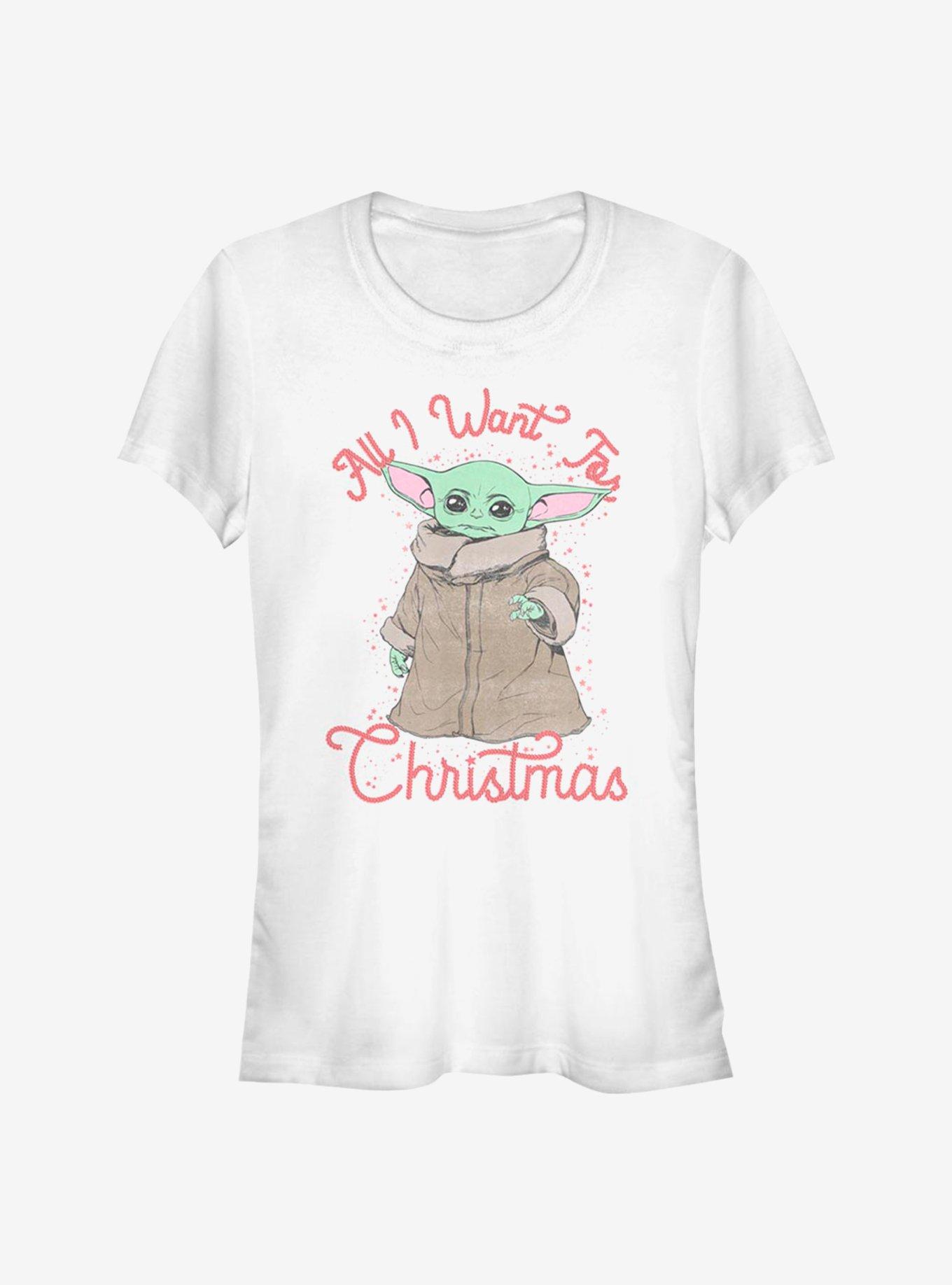 Star Wars The Mandalorian Christmas The Child Girls T-Shirt, , hi-res