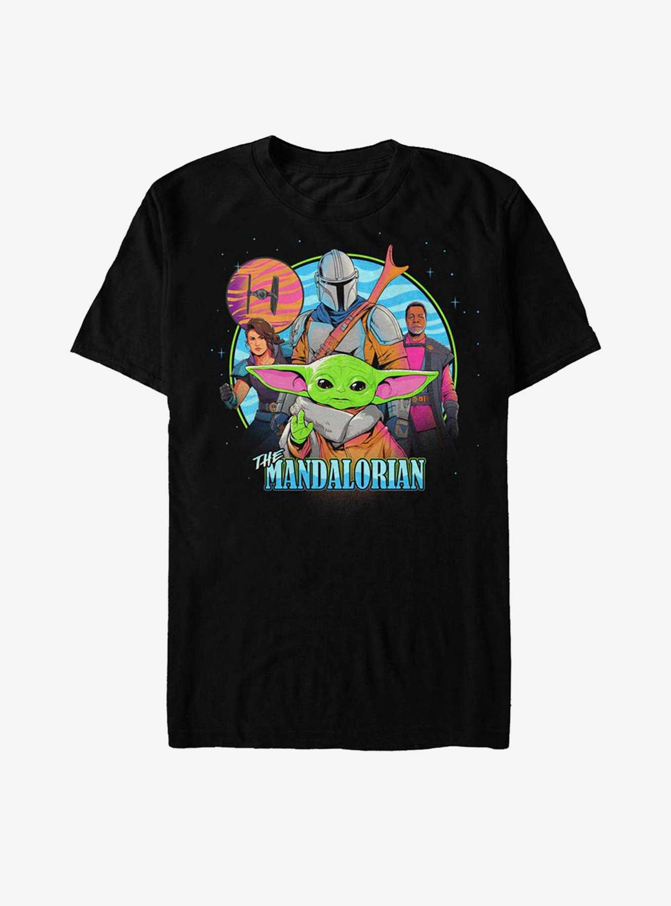 Star Wars The Mandalorian Bright Art Team T-Shirt, , hi-res