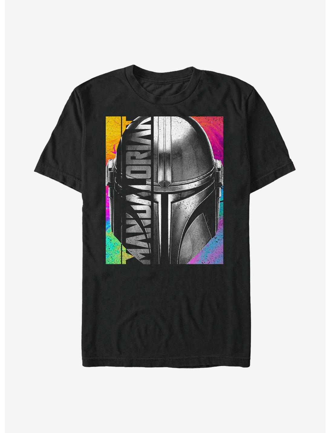 Star Wars The Mandalorian Inverse T-Shirt, BLACK, hi-res