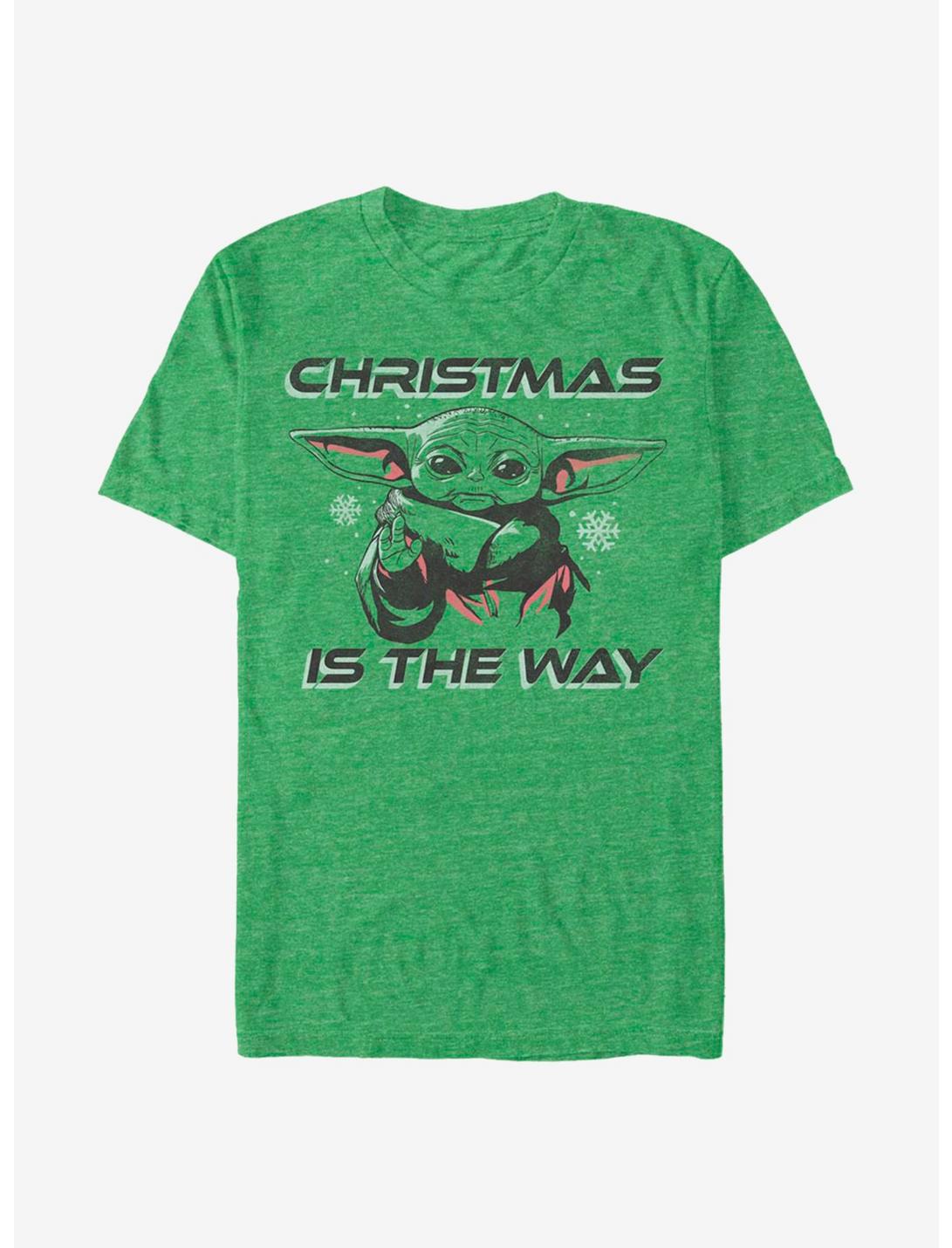 Star Wars The Mandalorian The Child Christmas Is The Way T-Shirt, KEL HTR, hi-res