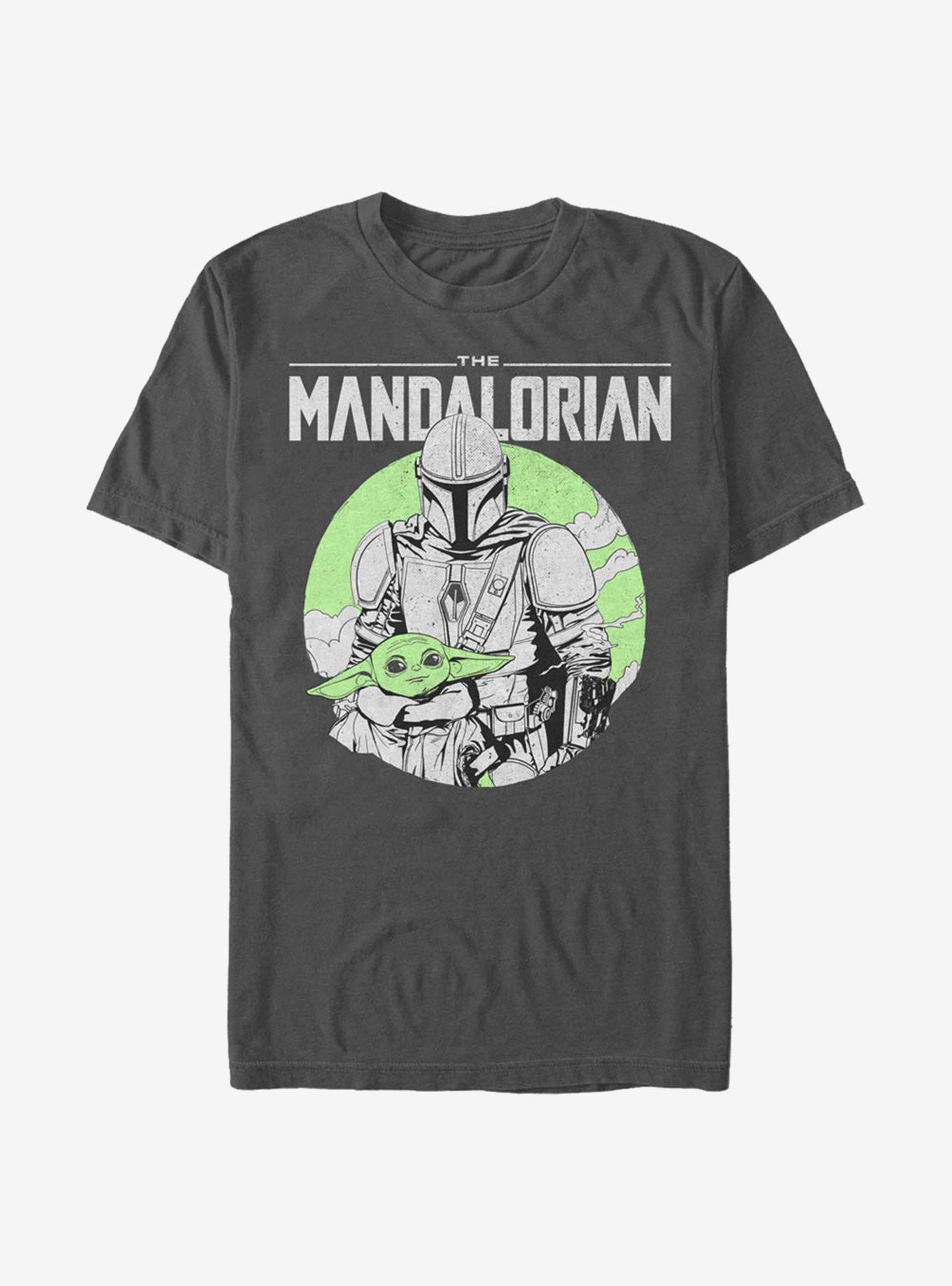 Star Wars The Mandalorian The Child And Rider T-Shirt, , hi-res