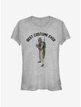 Star Wars Best Boba Fett Costume Girls T-Shirt, ATH HTR, hi-res