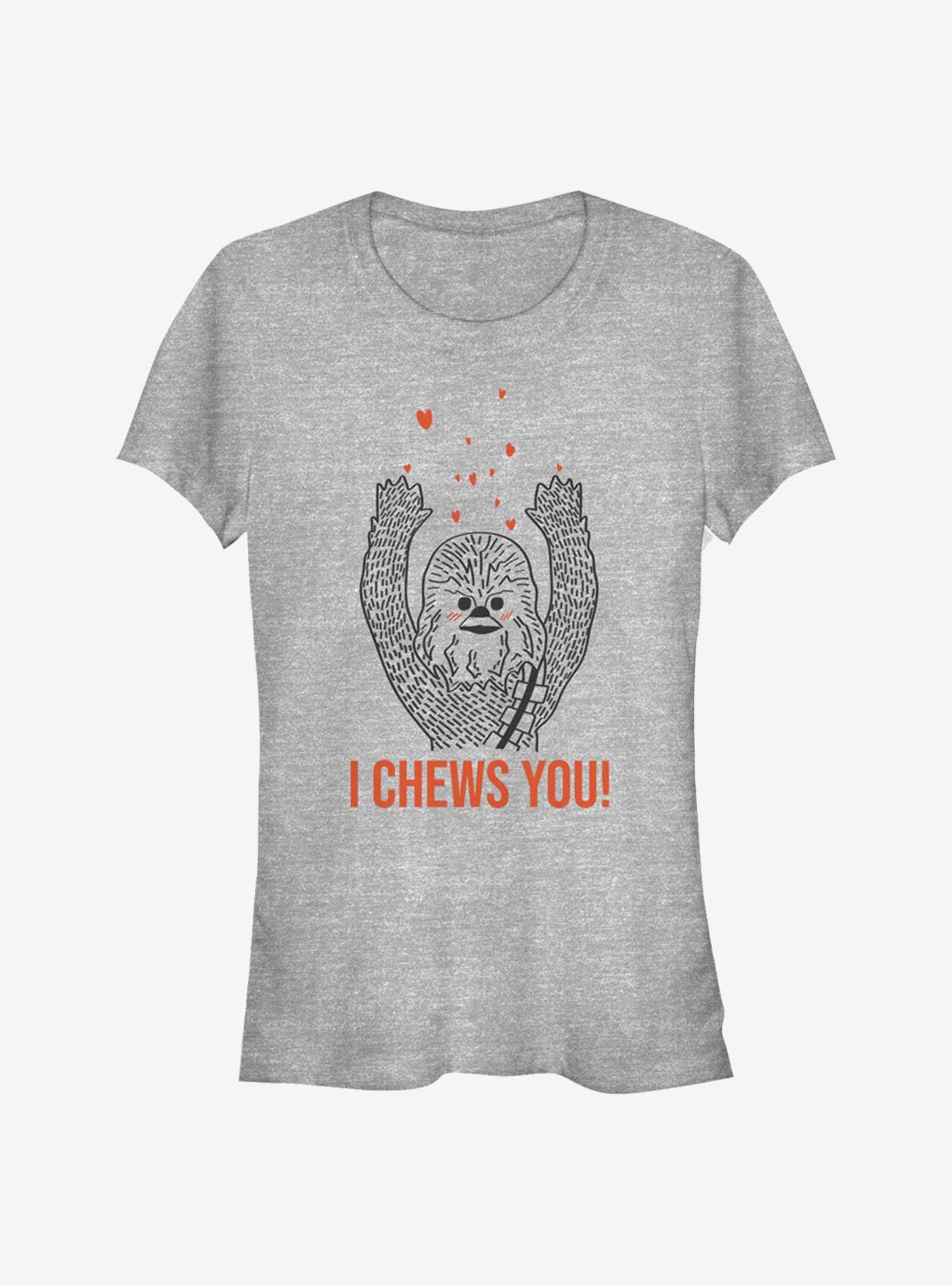 Star Wars I Chews You Chewie Girls T-Shirt