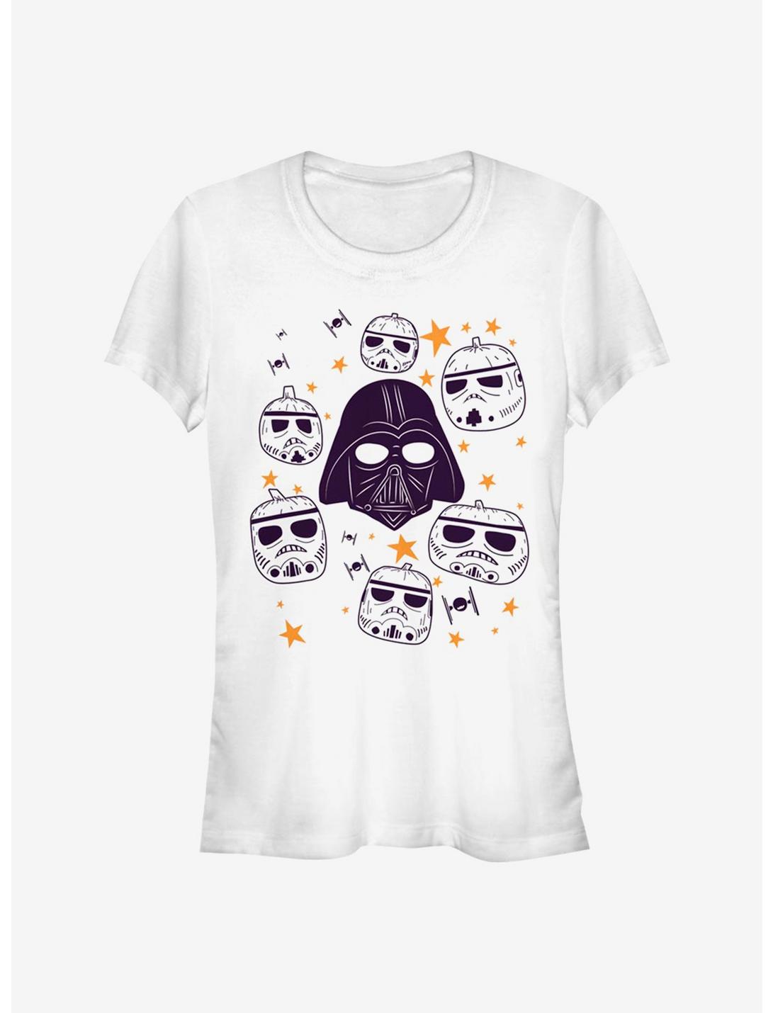 Star Wars Pumpkin Troopers Girls T-Shirt, WHITE, hi-res