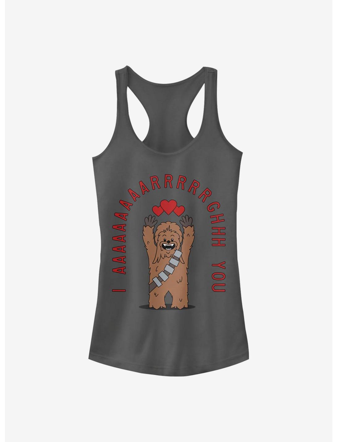 Star Wars Chewie Arrgghs You Girls Tank, CHARCOAL, hi-res