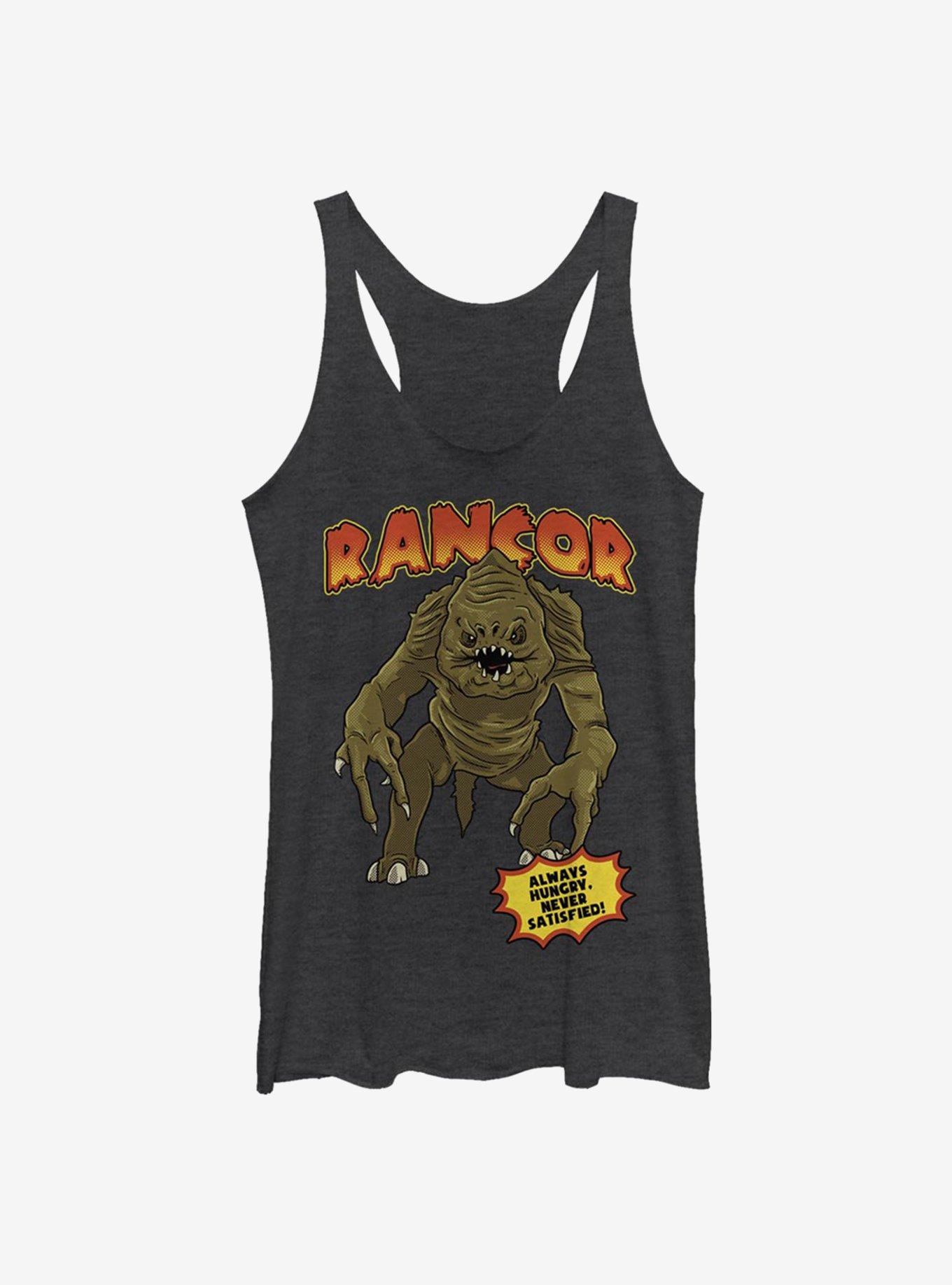 Star Wars Rancor Girls Tank Top, BLK HTR, hi-res