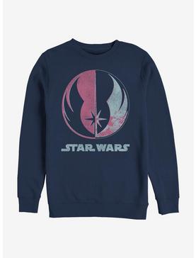 Star Wars Bright Jedi Symbol Crew Sweatshirt, , hi-res