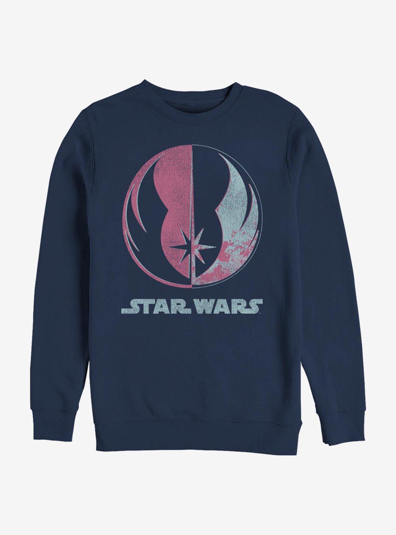 Star Wars Bright Jedi Symbol Sweatshirt, NAVY, hi-res