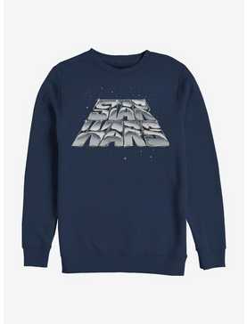 Star Wars Chrome Slant Logo Sweatshirt, , hi-res