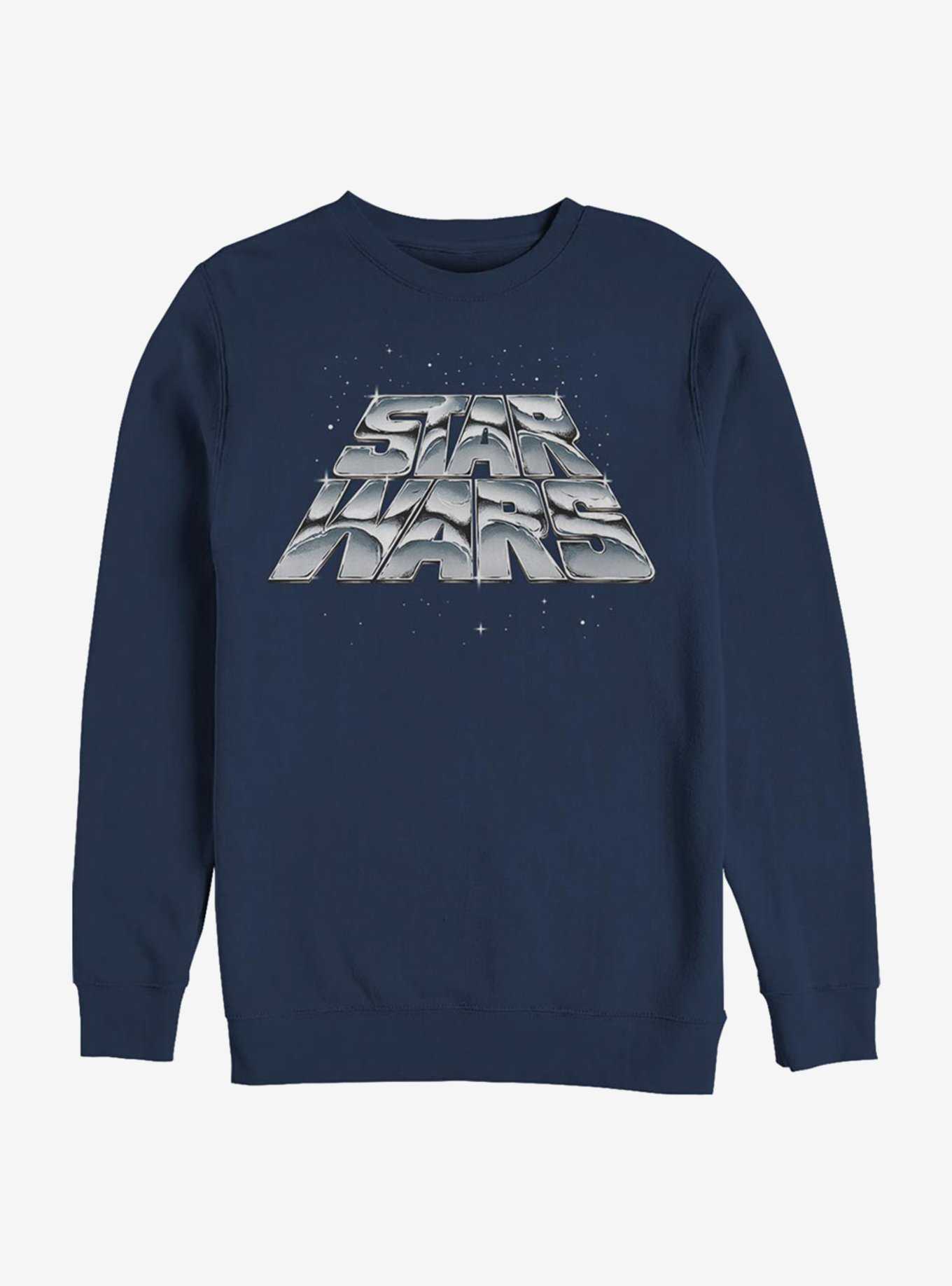 Star Wars Chrome Slant Logo Sweatshirt, , hi-res