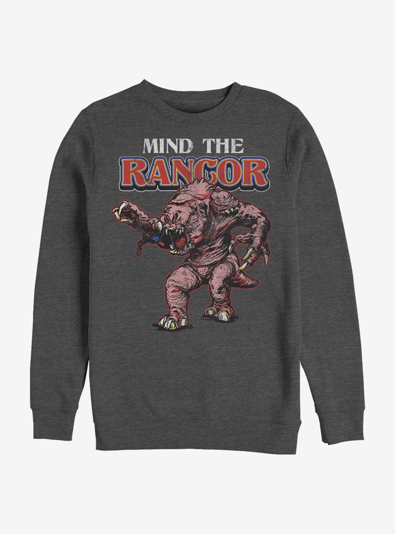 Star Wars Retro Rancor Sweatshirt, CHAR HTR, hi-res