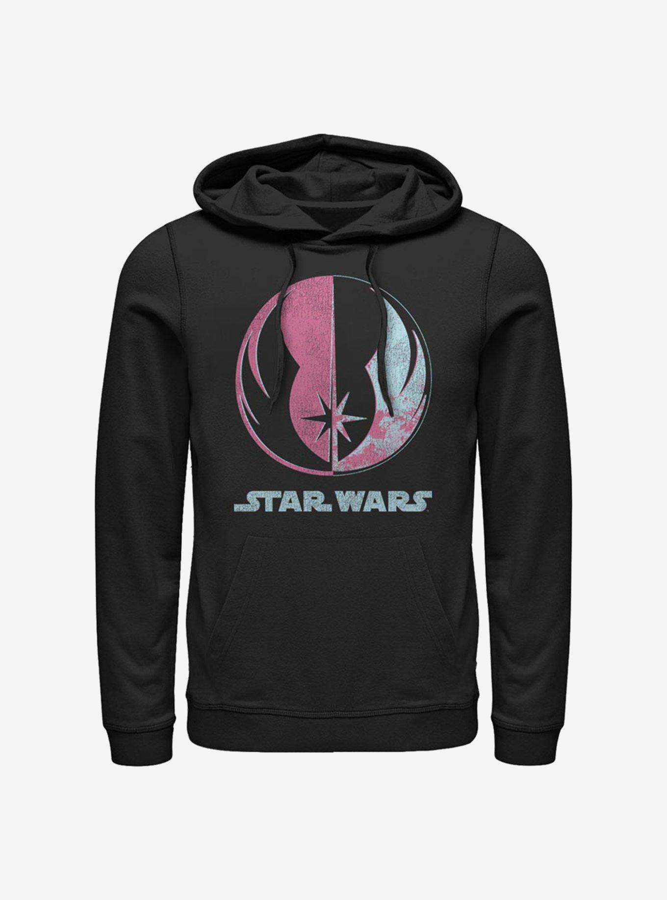 Star Wars Bright Jedi Symbol Hoodie, BLACK, hi-res