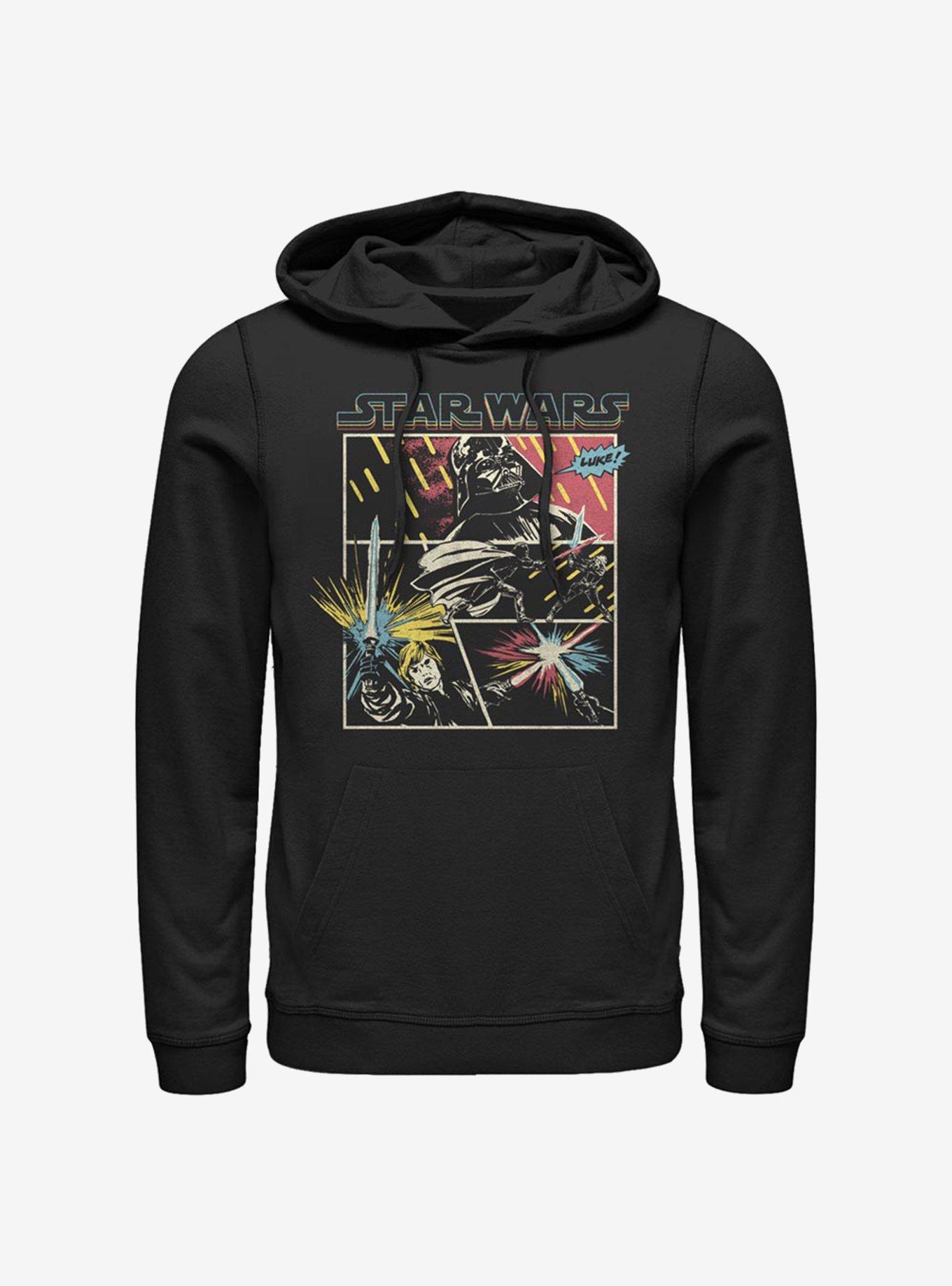 Star Wars Comic Fight Hoodie, BLACK, hi-res