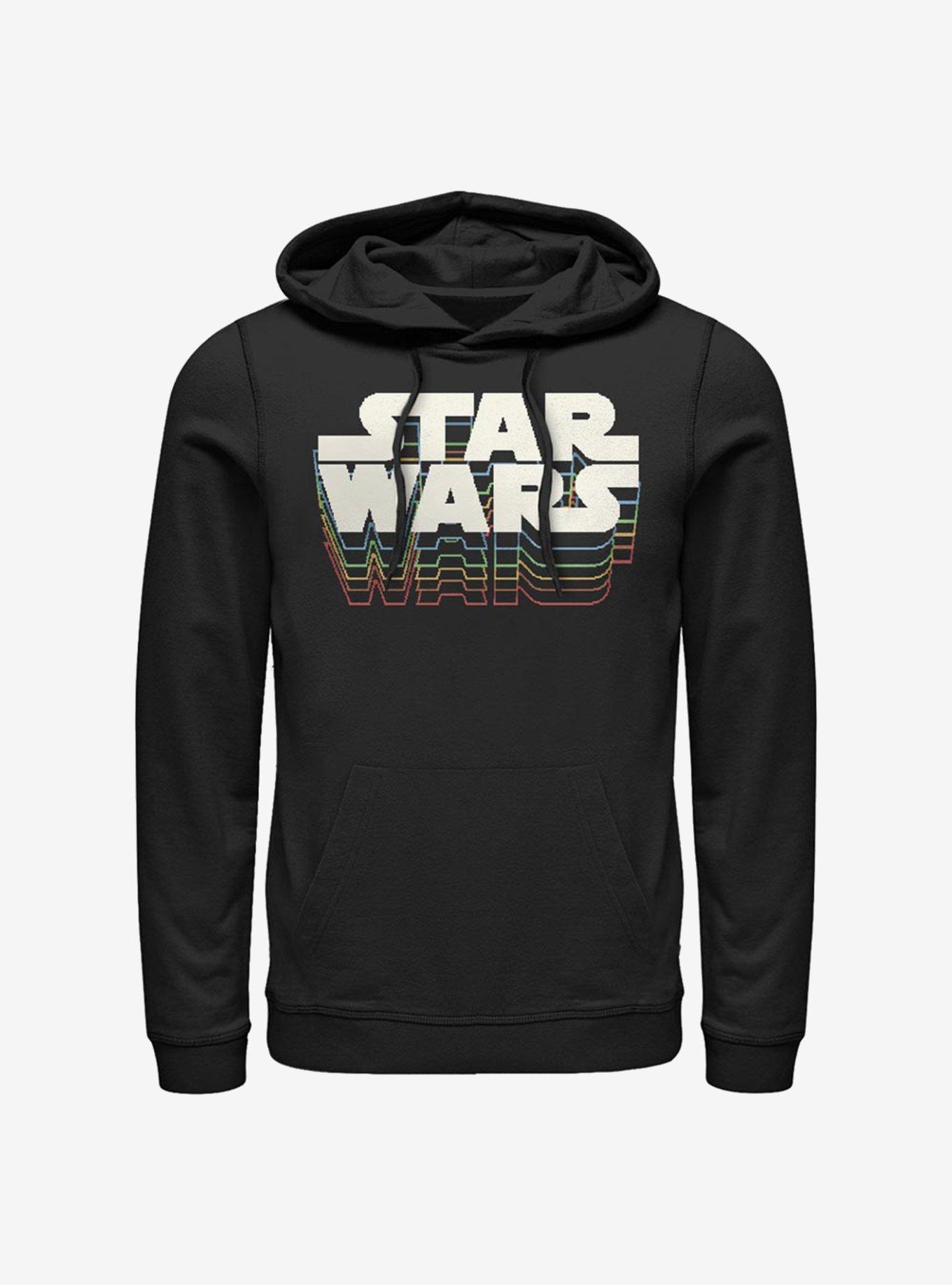 Star Wars Retro Gradient Logo Hoodie, , hi-res