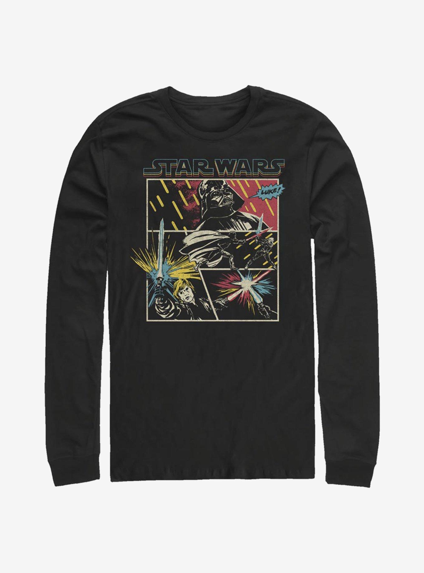 Star Wars Comic Fight Long-Sleeve T-Shirt