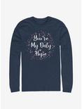 Star Wars Only Hope Long-Sleeve T-Shirt, NAVY, hi-res