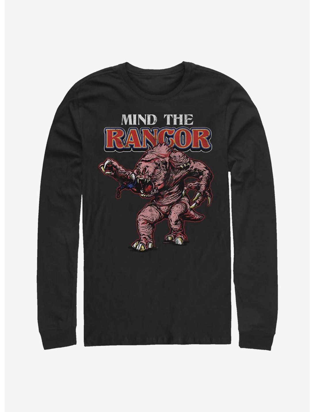 Star Wars Retro Rancor Long-Sleeve T-Shirt, BLACK, hi-res
