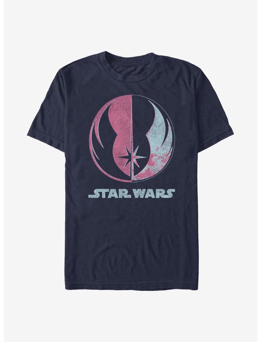 Star Wars Bright Jedi Symbol T-Shirt, NAVY, hi-res