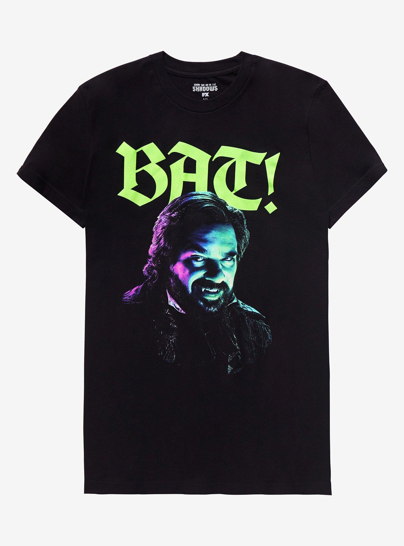 What We Do In The Shadows Laszlo Bat! T-Shirt, BLACK, hi-res