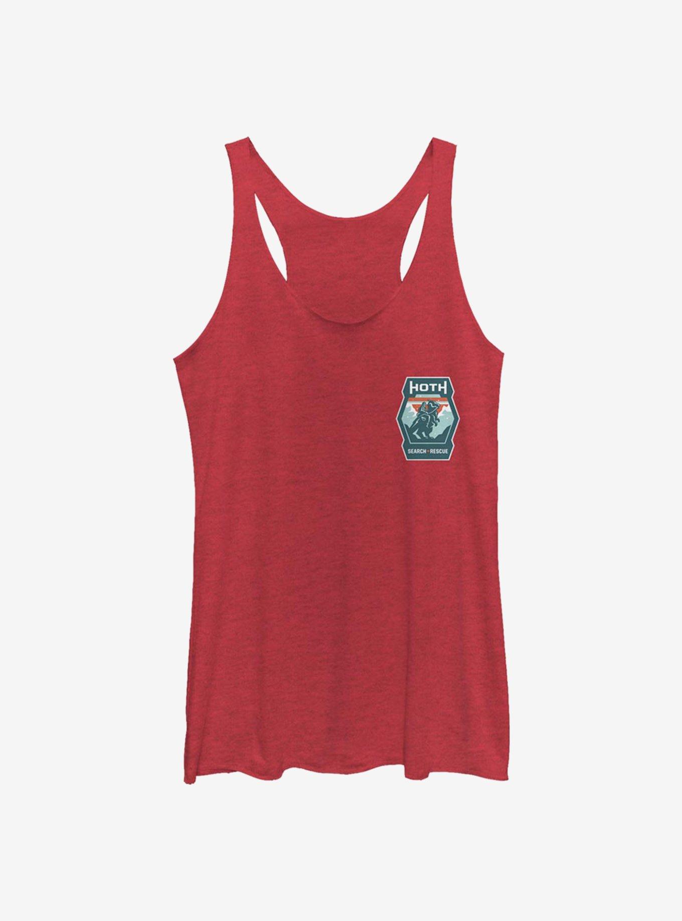 Star Wars Hoth Search Girls Tank, RED HTR, hi-res