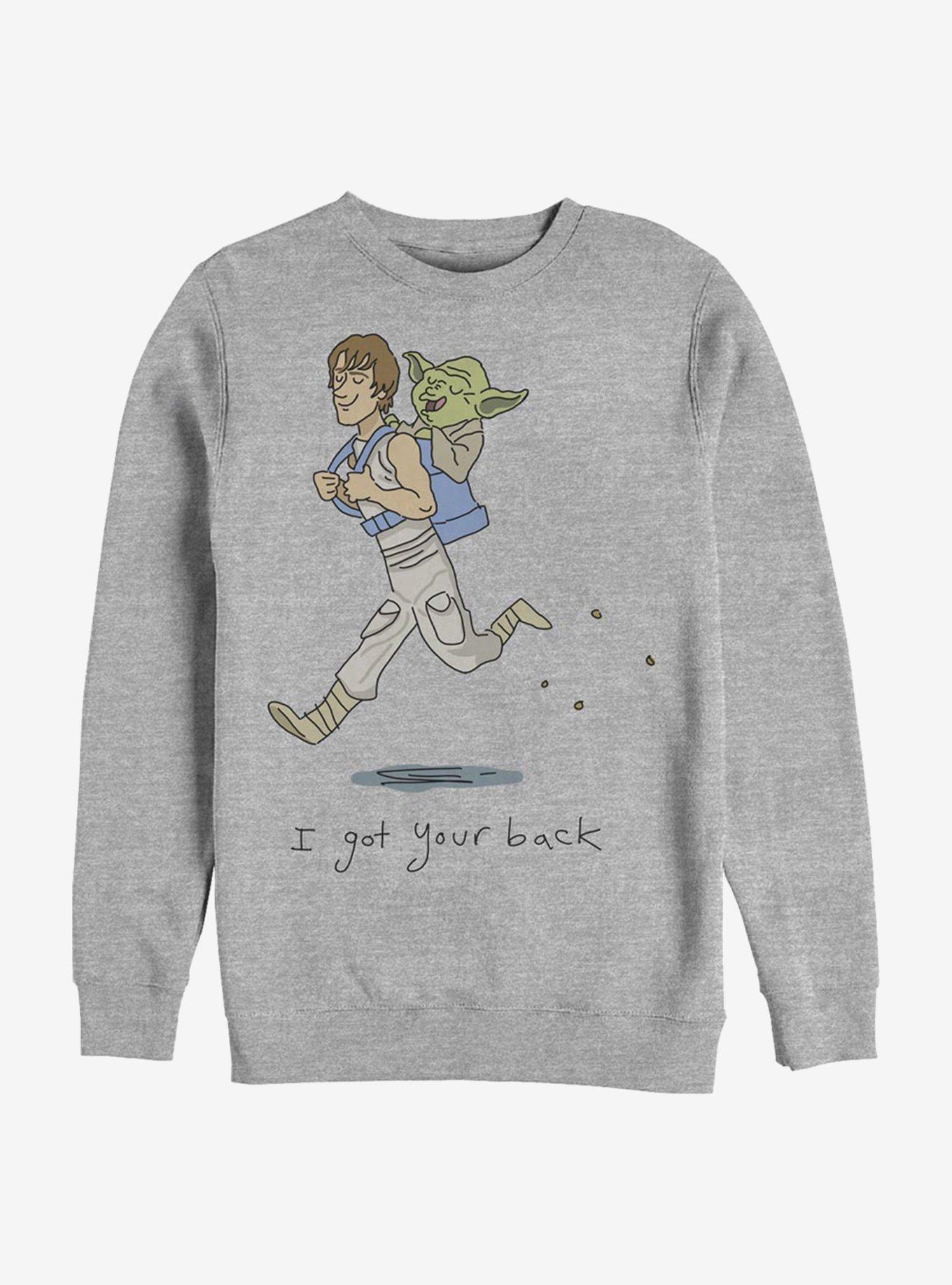 Star Wars Got Your Back Crew Sweatshirt, ATH HTR, hi-res