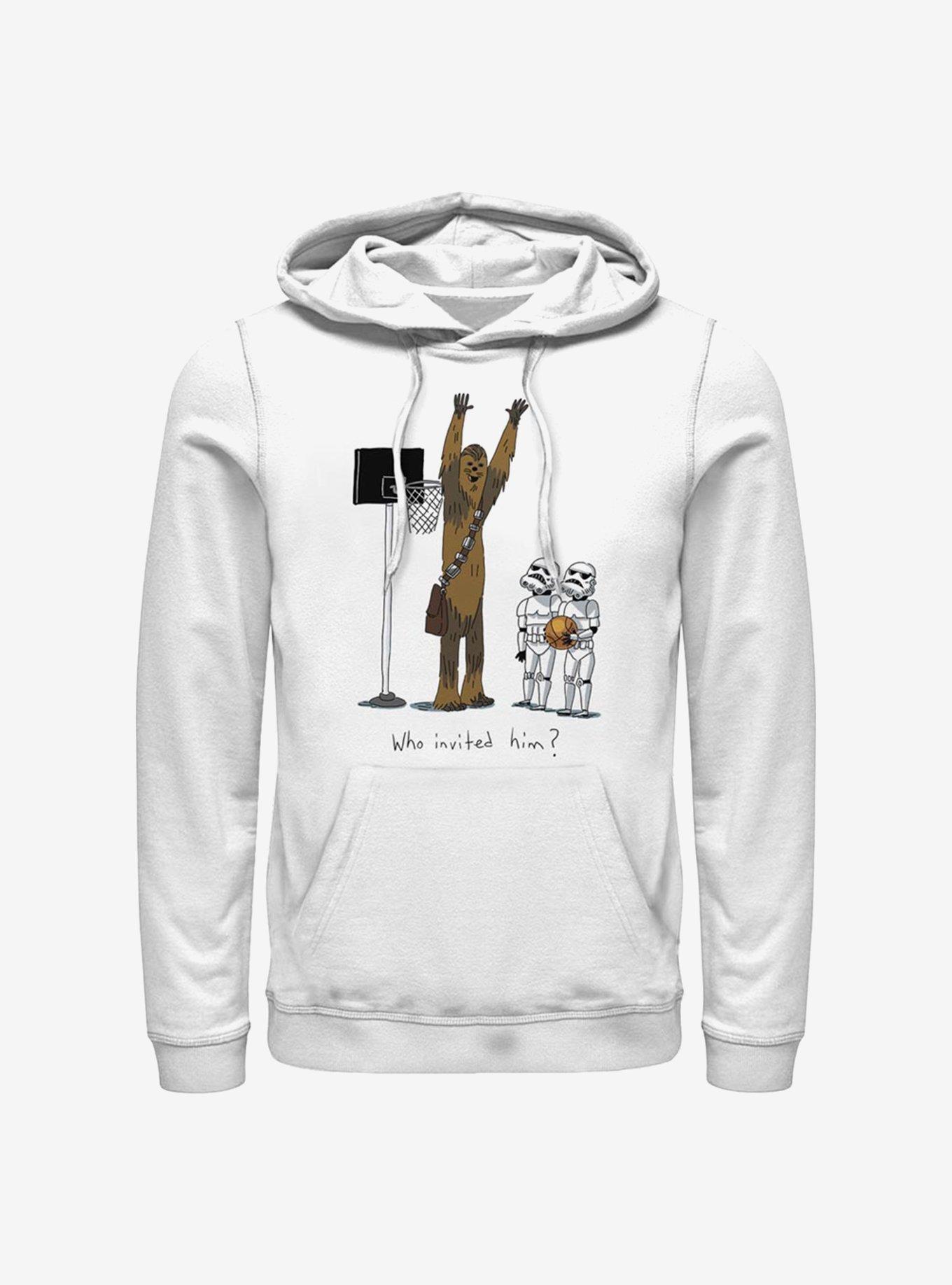 Star Wars Chewie Basketball Hoodie, WHITE, hi-res