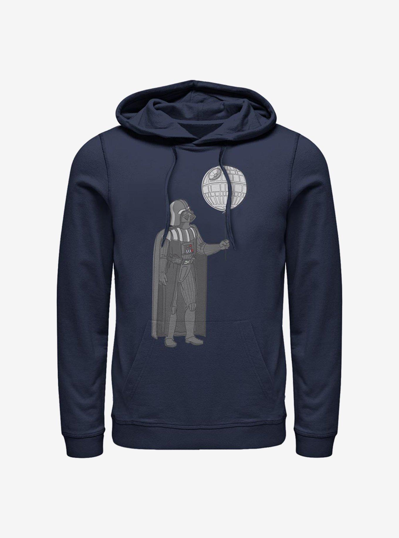 Star Wars Death Balloon Hoodie, NAVY, hi-res