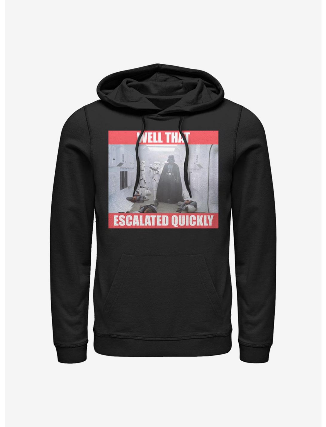 Star Wars Escalated Quickly Hoodie, BLACK, hi-res